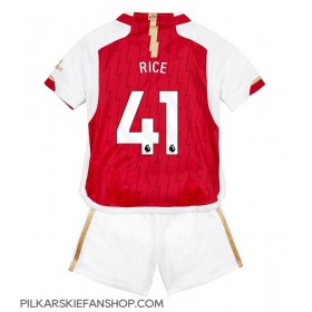 Koszulka piłkarska Arsenal Declan Rice #41 Strój Domowy dla dzieci 2023-24 tanio Krótki Rękaw (+ Krótkie spodenki)